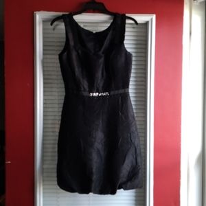 It is Max and Cleo evening dress size 4 with rhinestones on the front it